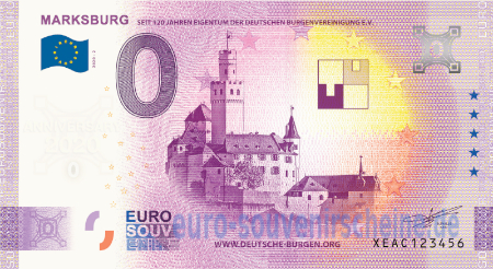XEAC-2020-2 MARKSBURG SEIT 120 JAHREN EIGENTUM DER DEUTSCHEN BURGENVEREINIGUNG E.V.	