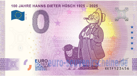 XETF-2025-18 100 JAHRE HANNS DIETER HÜSCH 1925 - 2025 