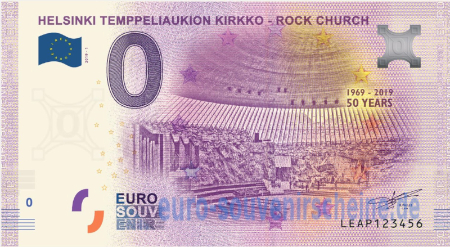 LEAP-2019-1 HELSINKI TEMPPELIAUKION KIRKKO - ROCK CHURCH 