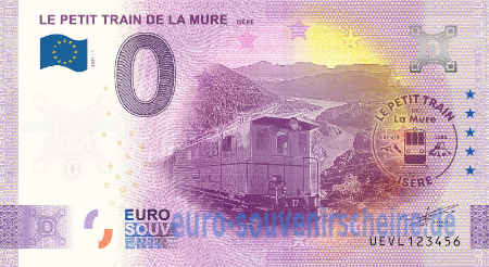 UEVL-2021-1 LE PETIT TRAIN DE LA MURE  ISÈRE