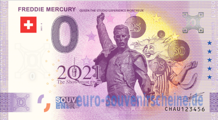 CHAU-2021-4 FREDDIE MERCURY QUEEN THE STUDIO EXPERIENCE MONTREUX