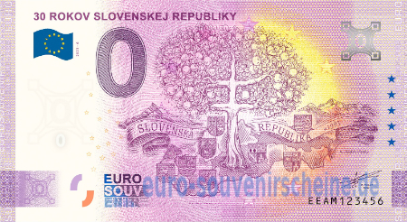 EEAM-2023-6 30 ROKOV SLOVENSKEJ REPUBLIKY 