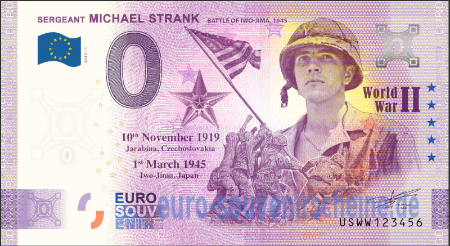 USWW-2023-1 SERGEANT MICHAEL STRANK BATTLE OF IWO-JIMA, 1945