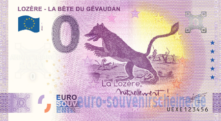UEXE-2022-1 LOZÈRE - LA BÊTE DU GÉVAUDAN 